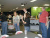 A little socializing