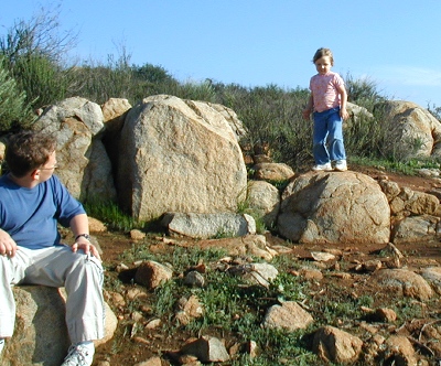 Sianna climbing