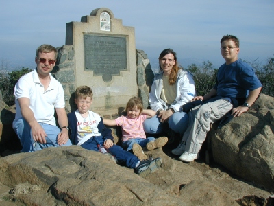 Yeaaaahhh, we made it to the top!