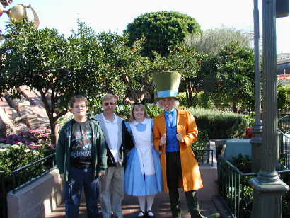 Daniel, Me, Alice & the Mat-Hatter