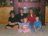 Daniel, Jeff, Jacquie, Sianna & Nathan - 25 November 2005