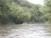 A view from the river, heading back