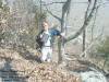 "Paper Wraps Rock" Lick Creek Trail, Near Mark Twain Lale, MO - 5 April 2008