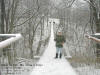 "Swing or Sit, Who Gives A Flip!" Swinging Bridge, Columbus Junction, IA - 9 December 2009