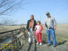 "Dew Drop Inn" A tricky micro on the top of a bridge, North of Tipton IA - 25 March 2007