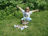 Sianna's "Flying Pony" Cache.  1 July 2005