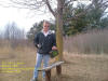 "Sit for a spell" Cache, Hannen Park (South-West of Blairstorm IA) - 19 March 2006