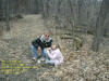 Three Old Kings Cache; Pinicon Ridge County Park, Central City IA - 1 April 2006