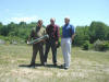 Me, Phillip & Clayton in Atlanta Georgia - "Cereal Killer Cache"!  04 May 2005