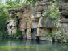 Another view of rope dropped (at wrong location)  5 June 2005