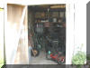 Storage Shed in Back Yard