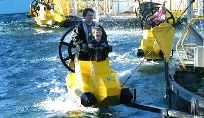 Daniel & Nathan on the Agua-Zone - 18 December 2003