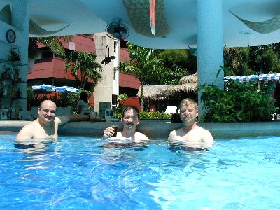 Me and my friends in Thailand - August 2001